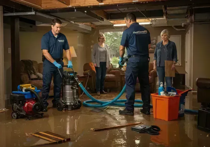 Basement Water Extraction and Removal Techniques process in Oakland, IA