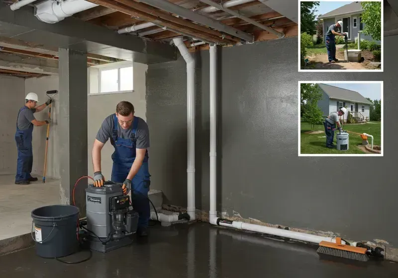 Basement Waterproofing and Flood Prevention process in Oakland, IA